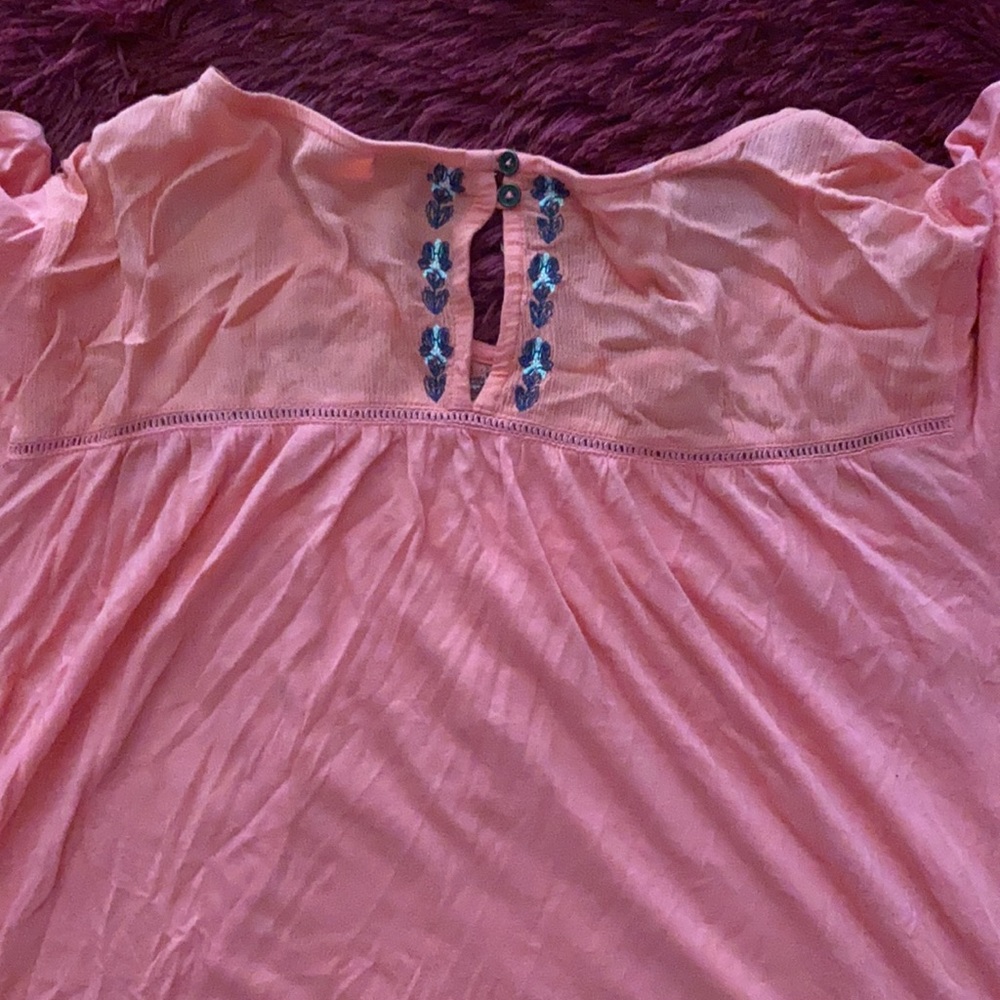 Chip & Pepper floral flowy boho beach top - Picture 9 of 15